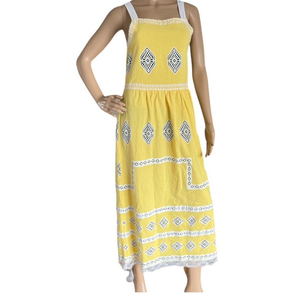 Misslook Boho Maxi Dress w/Lace - 2XL